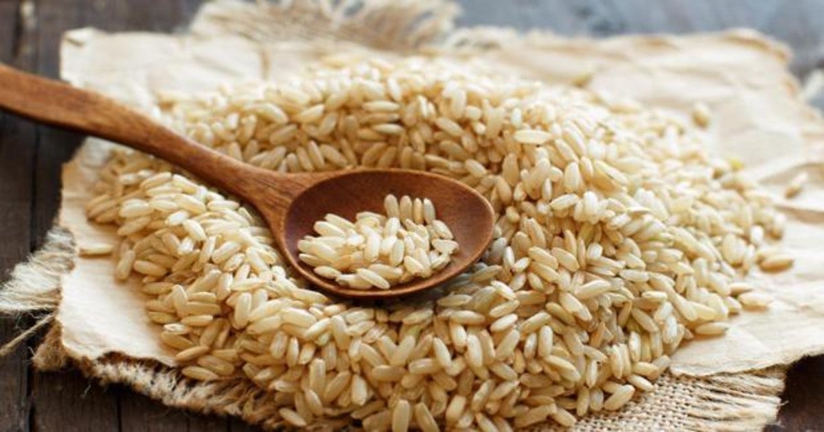 cuales son los nutrientes del arroz blanco