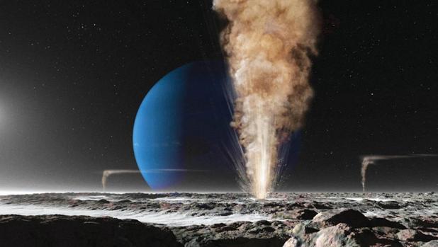 Tritón llegó al sistema de Neptuno y arrasó al resto de lunas