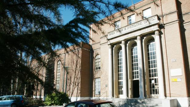 Uno de los edificios del complejo del Consejo Superior de Investigaciones Científicas en Madrid