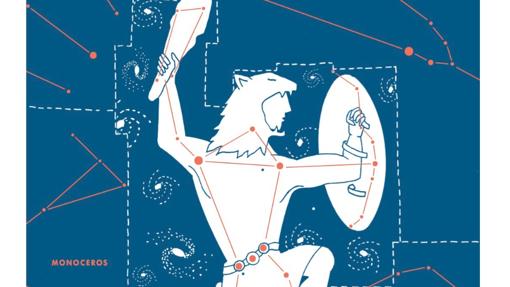 La constelación de Orión en «Atlas de las Constelaciones»