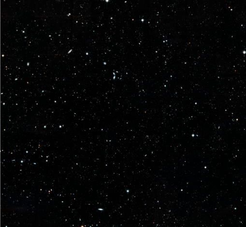 La imagen del Legacy Field Hubble al completo