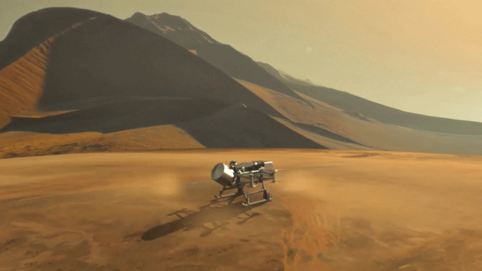 El vehículo de aterrizaje con rotor Dragonfly de la NASA en Titán