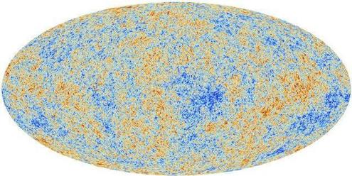 The best image of the cosmic microwave background, the remains of the Big Bang