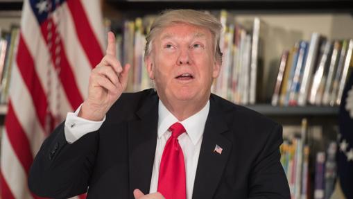 The president of the USA UU., Donald Trump