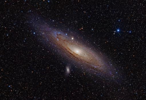 FotografÃ­a de la galaxia de AndrÃ³meda. Â¿HabrÃ¡ alguien allÃ­ tomando fotografÃ­as de la VÃ­a LÃ¡ctea?