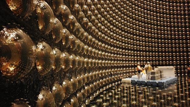 El detector de neutrinos Super-Kamiokande