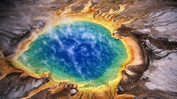 Morning Glory Pool, en el parque Yellowstone