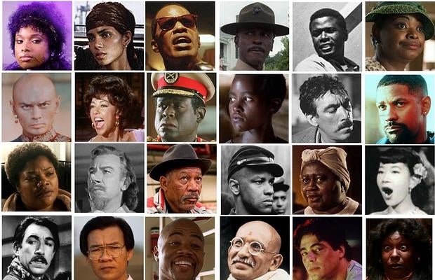 Todos los intérpretes no blancos que han ganado el Oscar