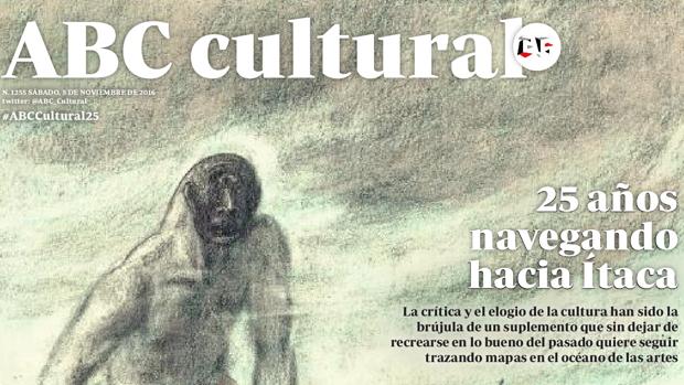 Fragmento de la portada del 25 aniversario. Un diseño de Pablo Auladell, Premio Nacional de Cómic