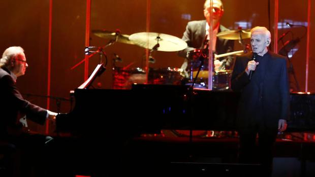 Charles Aznavour en el WiZink Center de Madrid