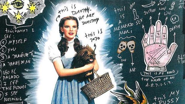 Uno de los «collages» de Roberta Marrero