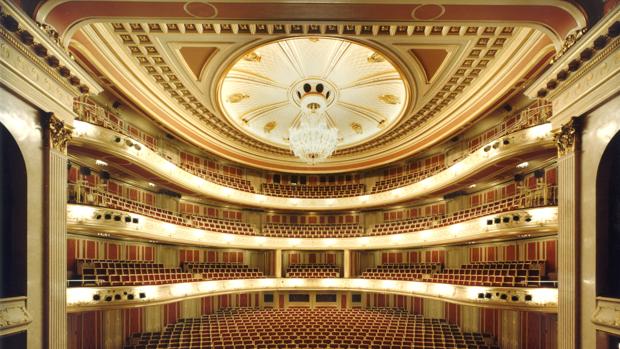 Aspecto del interior de la Staatsoper de Berlín