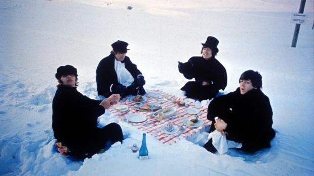 Salen A La Luz Imagenes Ineditas De Los Beatles Durante El Rodaje