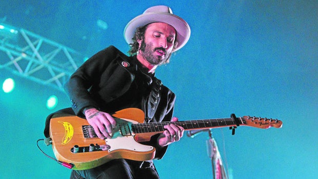 Leiva, durante el concierto que ofreció el pasado año en Madrid
