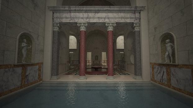 Reconstrucción de las Termas de Caracalla