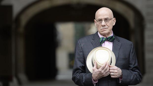 James Ellroy, fotografiado en Barcelona