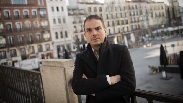 Alberto Conejero, fotografiado en el Teatro Español
