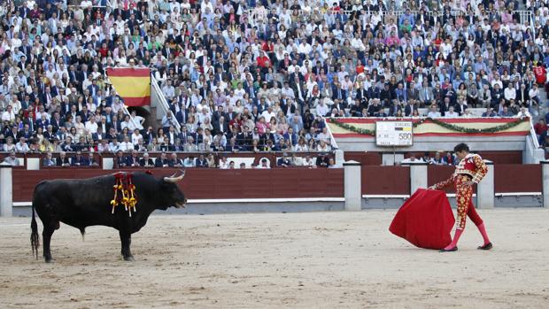 José María Manzanares, en Las Ventas