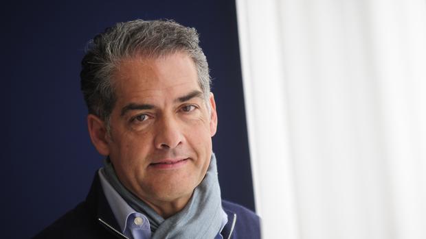 Philip Kerr, en una visita a Barcelona en 2015