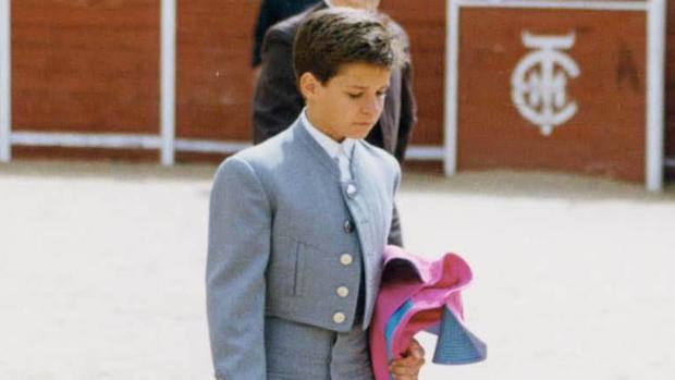 El Juli, de niño