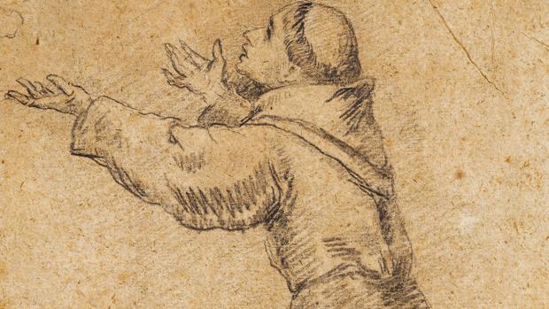 Dibujo preparatorio de Murillo en Gothsland Galería de Arte