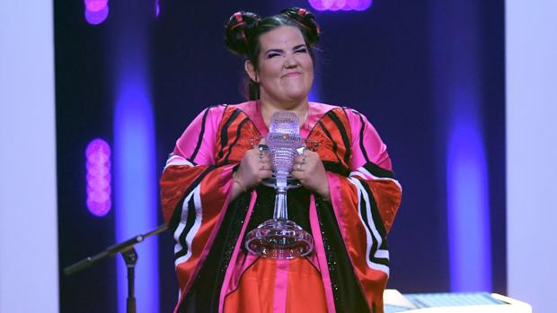 La cantante israelí Netta Barzilai, tras ganar Eurovisión