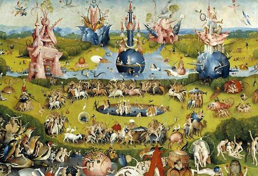 «El Jardín de las Delicias» del Bosco. Detalle