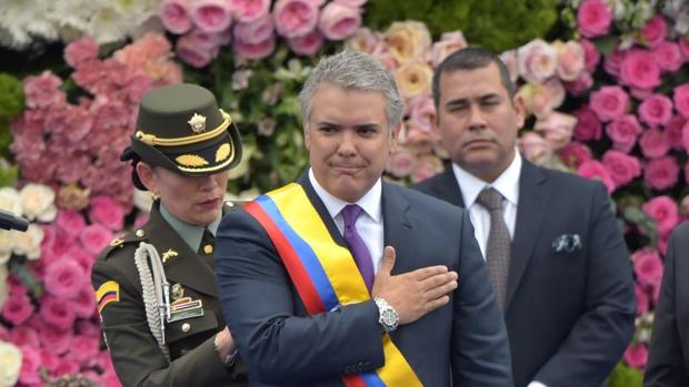 El niuevo presidente de Colombia, Iván Duque