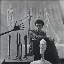 Alberto Giacometti, 1951. Fotografía de Gordon Parks