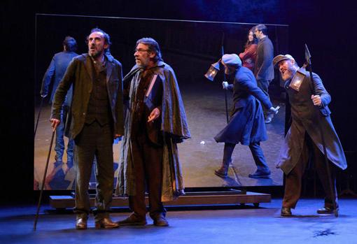 Una escena de «Luces de bohemia»
