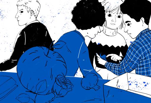 Otra de las ilustraciones de Carmen Segovia para el libro