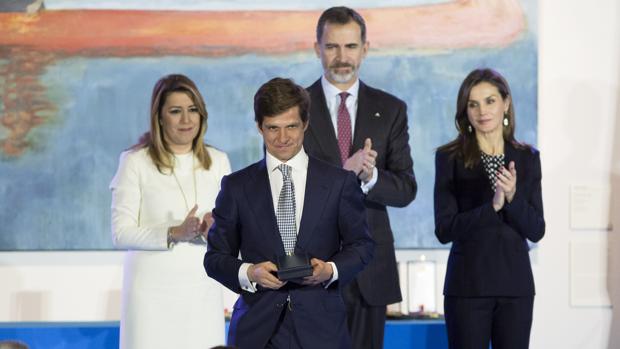 El Juli recibió la Medalla de Oro de las Bellas Artes en 2016 de manos de Sus Majestades los Reyes