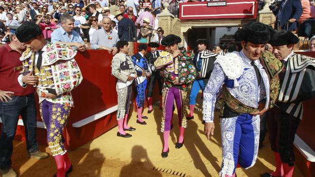 Manzanares, Roca y Morante