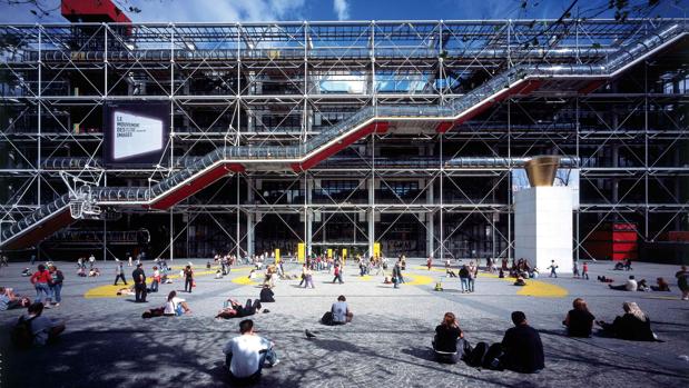 El Centro Georges Pompidou, de Renzo Piano y Richard Rogers, ocupa el cuarto puesto