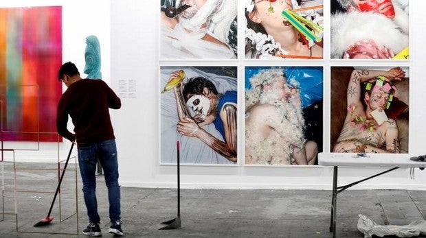 Estand de la galería Pelaires, en ARCO