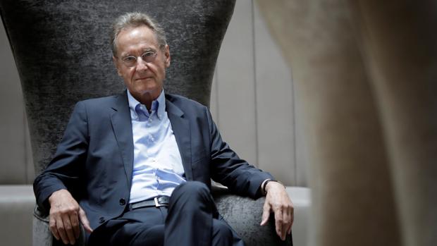 Bernhard Schlink, fotografiado en Barcelona