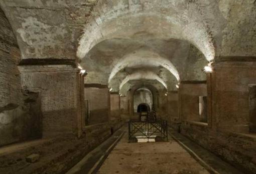Mitreo en el subsuelo de las Termas de Caracalla