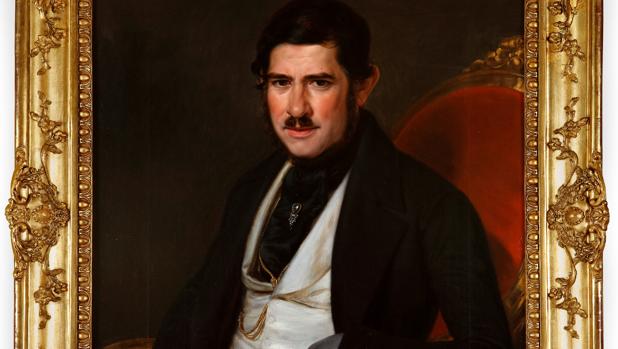 Retrato de Jacinto Galaup (1845), de Rafael Tegeo