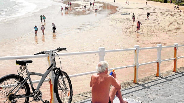 Playa de San Lorenzo en Gijón
