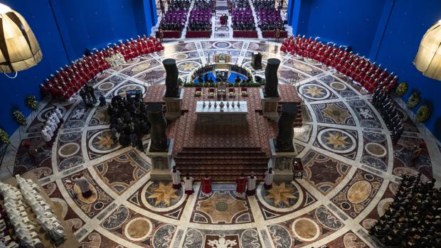 Set de «The New Pope», de Paolo Sorrentino