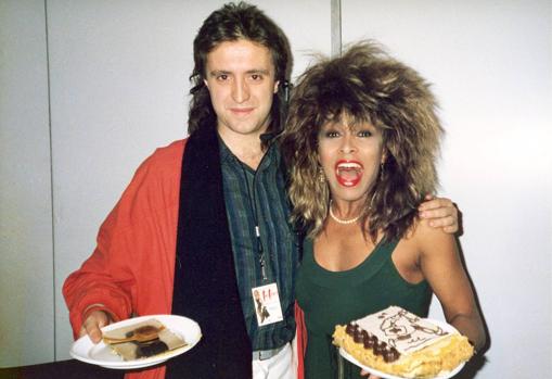 Tina, con su marido Erwin Bach