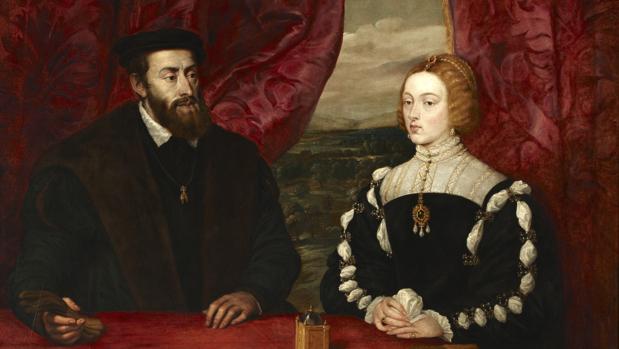 «Carlos V e Isabel de Portugal», obra de Rubens