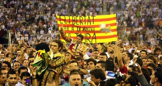 José Tomás y Serafín Marín, en la Monumental catalana