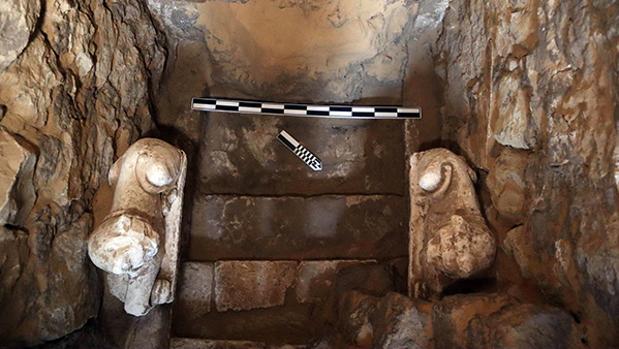 La catacumba encontrada en Saqqara