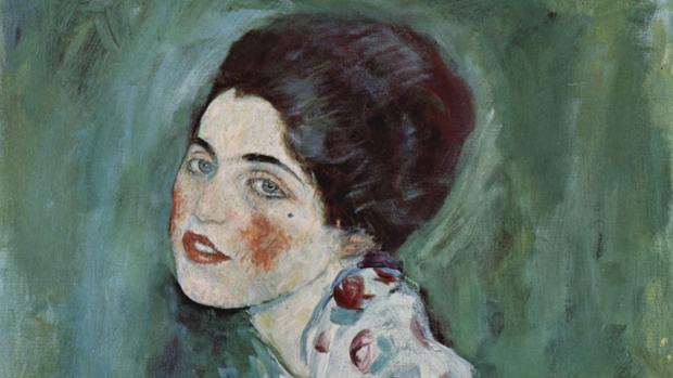 «Retrato de una dama», de Gustav Klimt