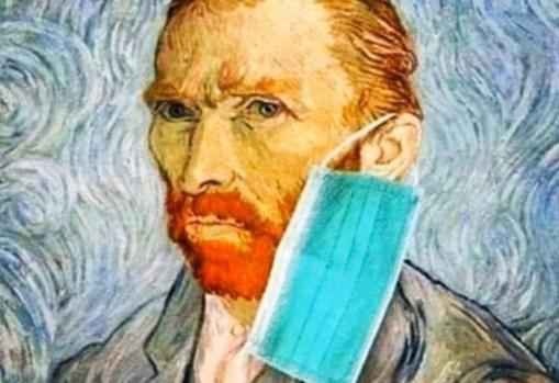 Van Gogh, in one of the memes that flood social media these days