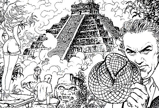«Viaje a Tulum» (1987), de Federico Fellini y Milo Manara