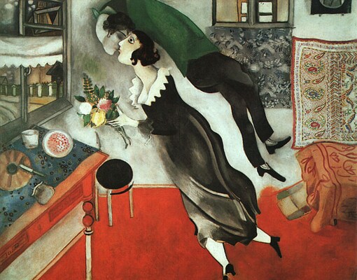 ‘El cumpleaños’, de Chagall