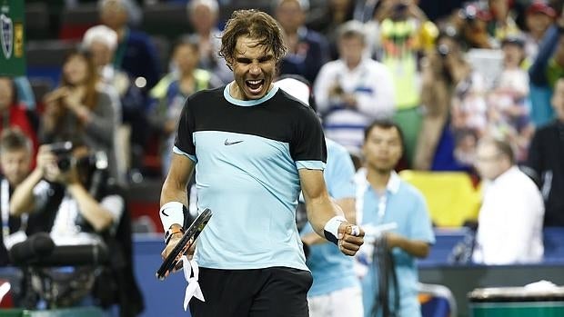 Rafa Nadal, en una imagen del torneo de Shanghái