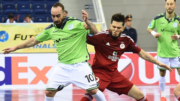 Ricardinho brilló ante el Kairat Almaty